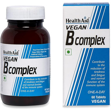 HealthAid Vegan B Complex - 60 Tablets