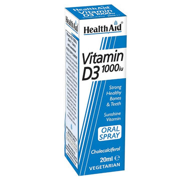 HealthAid Vitamin D3 1000iu Spray 20ml