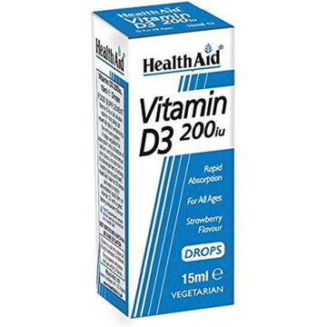 HealthAid Vitamin D3 200iu Drops 15ml
