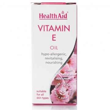 HealthAid Vitamin E (100% Pure) - 50ml Oil