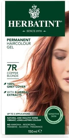 Herbatint Copper Blonde Ammonia Free hair Colour 7R 150ml
