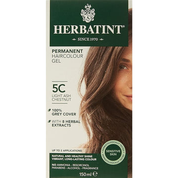 Herbatint Light Ash Chestnut Hair Colour 5C 150ml