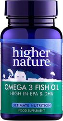 Higher Nature Fish Oil Omega 3  180 capsules