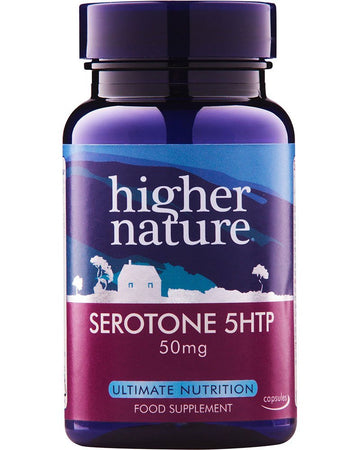 Higher Nature Serotone 50mg  90 capsules