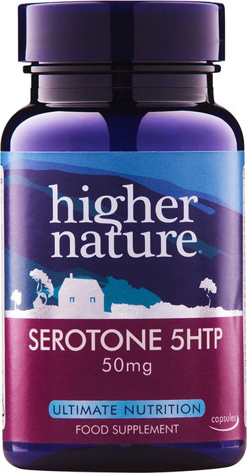 Higher Nature Serotone 50mg  30 capsules