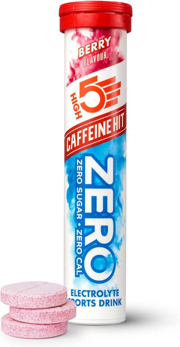 High 5 ZERO Caffeine Hit Berry 20 Tablets  - 8 Pack