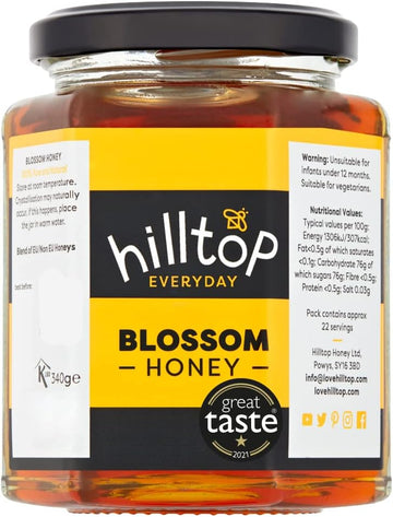 Hilltop Honey Hilltop Blossom Honey jar 340g
