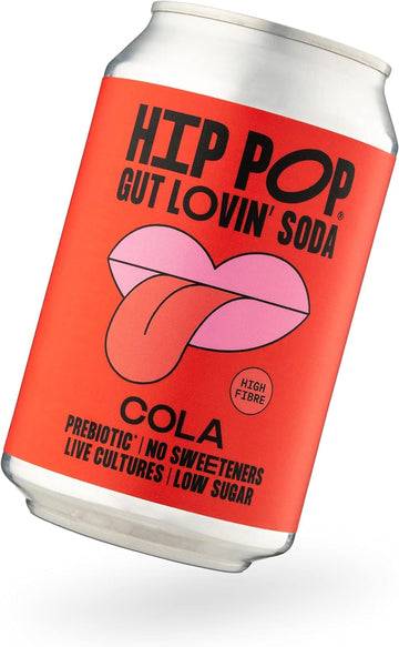 Hip Pop Hip Pop Gut Lovin' Soda Cola 330 ml (case of 12 cans) - 12 Pack