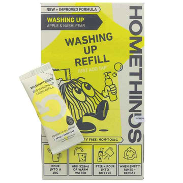 HOMETHINGS Eco Washing Up Liquid Refill 350ml - 18 Pack
