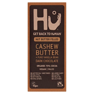 Hu Cashew Butter and Vanilla Dark Chocolate Bar 60g - 12 Pack