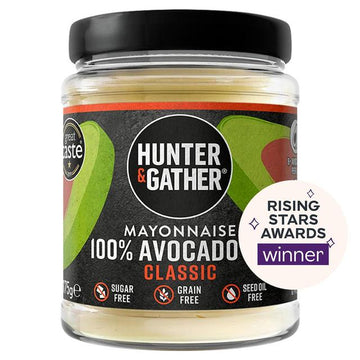 Hunter and Gather Avocado Oil Mayonnaise Classic 175g