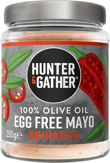 Hunter and Gather Egg Free Sriracha Olive Oil Mayo 250g