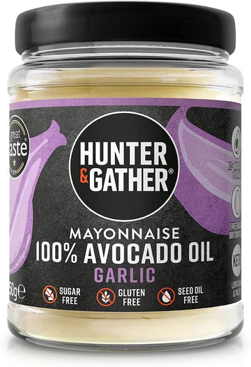 Hunter and Gather Garlic Avocado Oil Mayonnaise 250g
