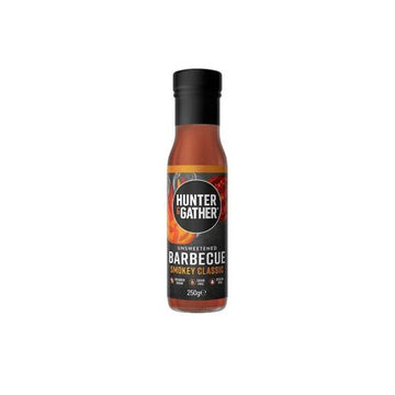 Hunter & Gather Unsweetened  BBQ sauce - Squeezy - 350g