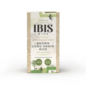 Ibis Rice Organic Brown Long Grain Rice Jasmine 1kg