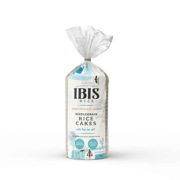 Ibis Rice Organic Rice Cakes Salted 130g - 6 Pack