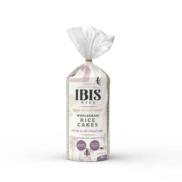 Ibis Rice Organic Rice Cakes Salt & Pepper 130g - 6 Pack