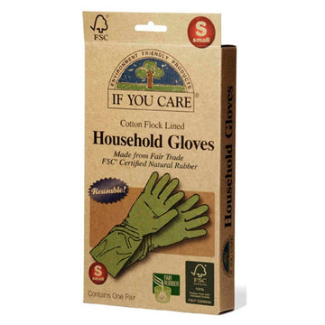 If You Care FSC FT Rubber Gloves Small - 1 Pair