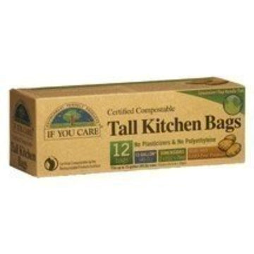 IF YOU CARE If You Care Kitchen Bin Liner Bags 12bags