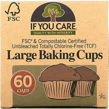 IF YOU CARE If You Care Large Baking Cups-cake cases 60cups
