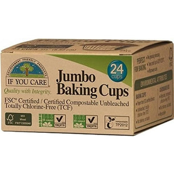 If You Care Jumbo Baking Cups 24 - 2 Pack