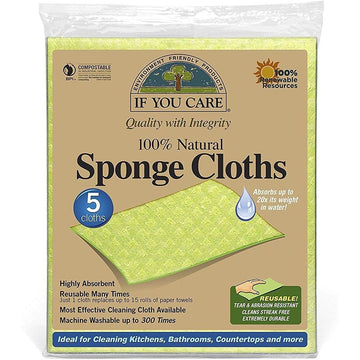 If You Care Sponge Cloths 5 Pack