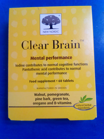 New Nordic Clear Brain 60 tablets
