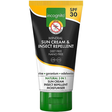 Incognito Suncream Insect Repellent SPF 30, 150ml