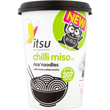 Itsu Chilli Miso Noodle Cup (63g) - 6 Pack