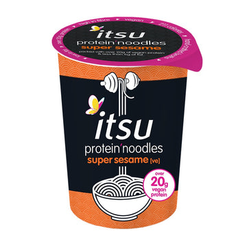 Itsu Super Sesame Protein Noodles 64g - 6 Pack