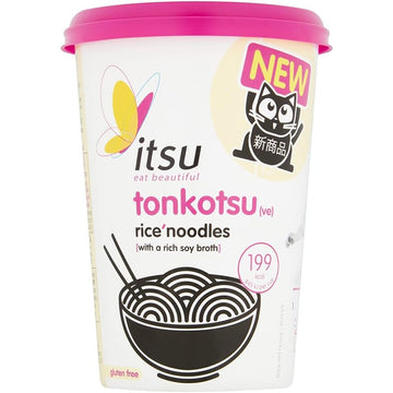 Itsu Tonkotsu Noodle Cup 63g - 6 Pack