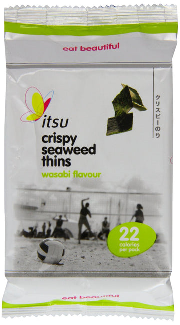 Itsu Wasabi Crispy Seaweed Thins 5g - 18 Pack