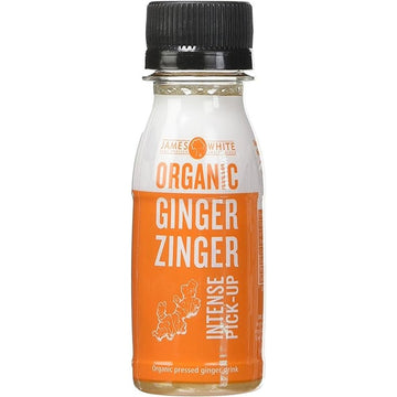James White Organic Ginger Zinger Shot 70ml - 5 Pack