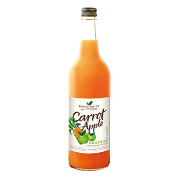 James White Organic Apple & Carrot Juice 750ml - 2 Pack