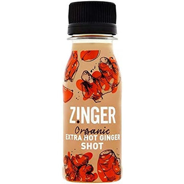 James White Organic Xtra Ginger with Chilli Zinger Shot 70ml - 5 Pack