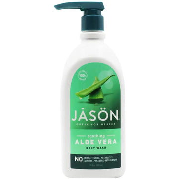 Jason Aloe Vera Satin Body Wash with Pump 887ml