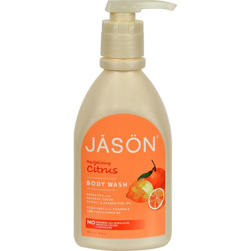Jason Citrus Satin Body Wash with pump 840ml