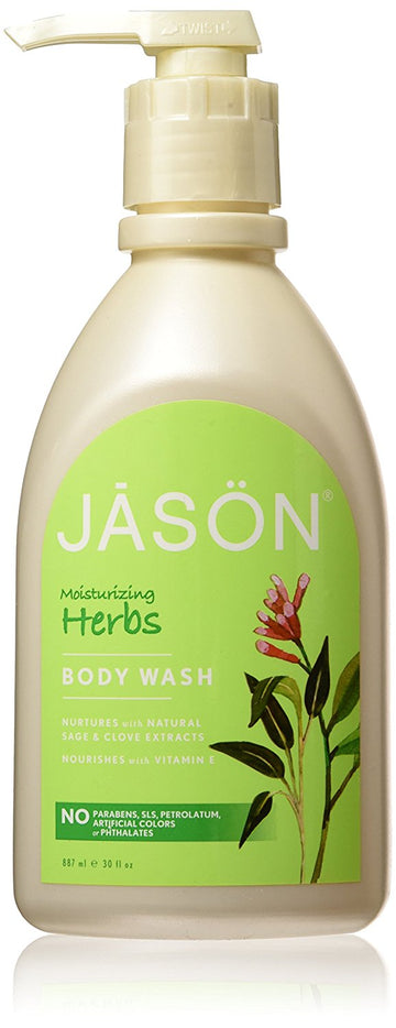 Jason Herbs and Shea Butter Body Wash with pump 887ml