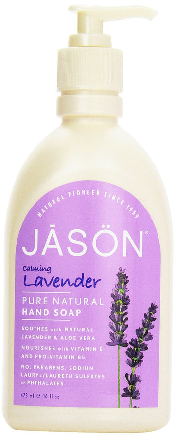 Jason Lavender Liquid Satin Soap W/Pump 473ml
