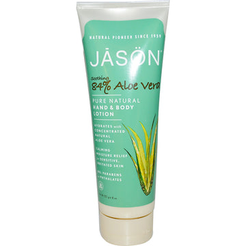 Jason Organic Aloe Vera 84% Hand and Body Lotion 227ml