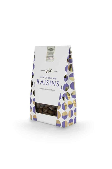 Joypots Joybox Milk Chocolate Raisins 150g