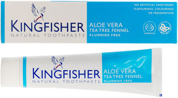 Kingfisher Aloe Vera Tea Tree Fennel Fluoride Free Toothpaste