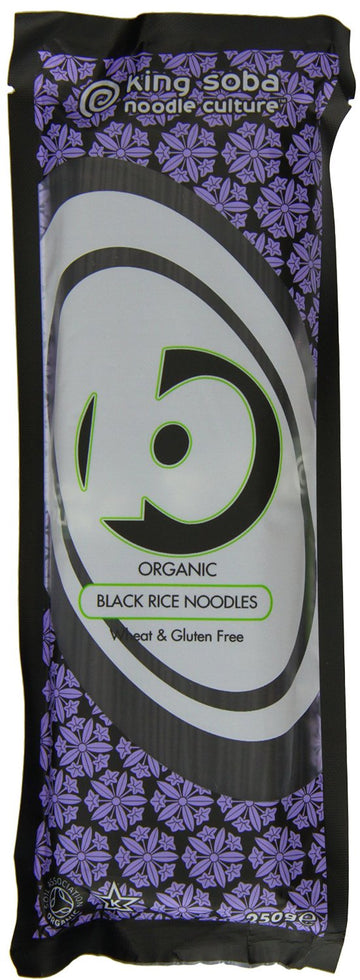 King Soba Org Black Rice Noodles 250g - 2 Pack