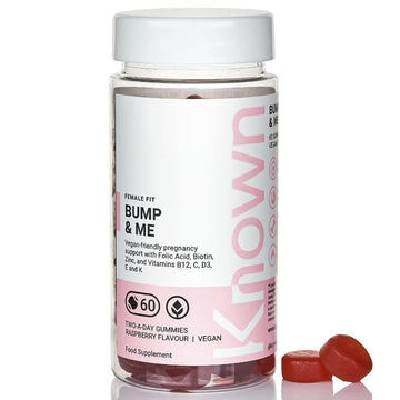 KNOWN IN Bump and Me (Ve) Gummies 60Gums