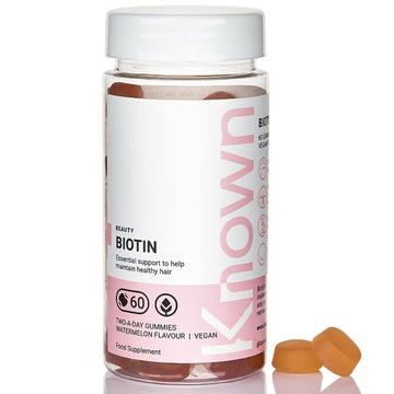 KNOWN IN Biotin (Ve) Gummies 60Gums - 2 Pack
