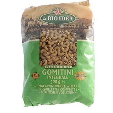 La Bio Idea Organic Whole-wheat Macaroni (Elbows)- 500g - 2 Pack