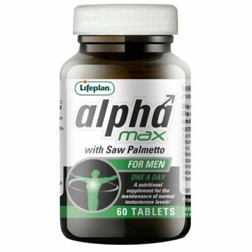 Lifeplan Alpha Max with Saw Palmetto 60 Tablets