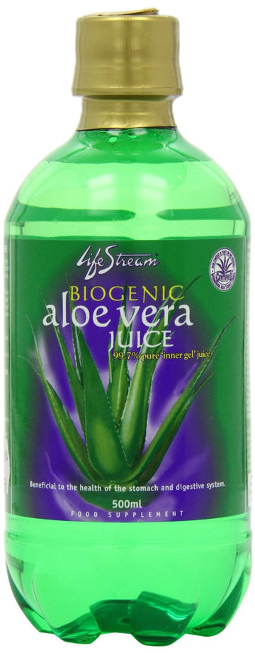 Lifestream Biogenic Aloe Vera Juice 99.7% Pure 500ml