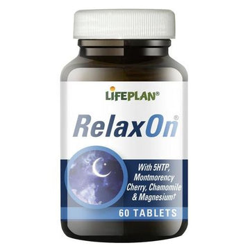 Lifeplan RelaxOn with 5HTP 60 Tablets