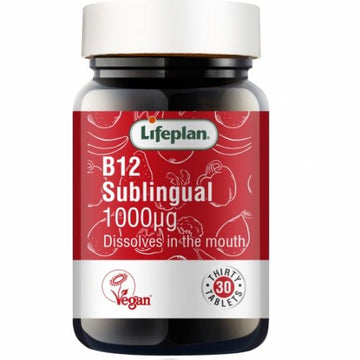 Lifeplan Vitamin B12 1000mcg x 30 Tablets